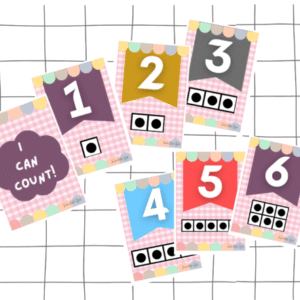 NUMBERS (0-10)- pastel theme