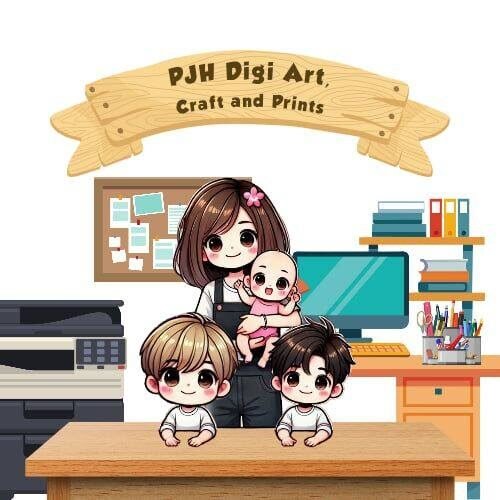 PJH Digi Art Craft and Prints