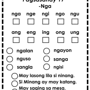 tAGALOG READING EXERCISES ( TRACKER )