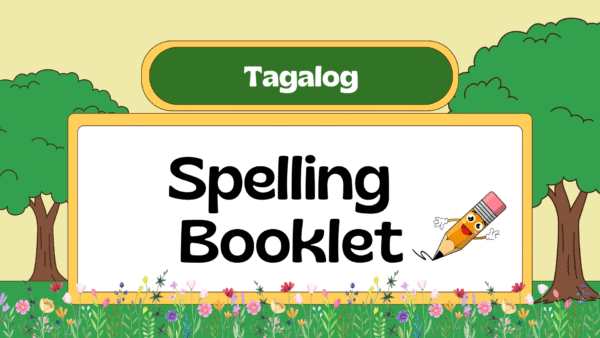 Spelling booklet for Grade 1-3