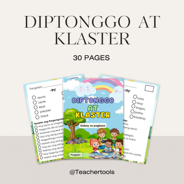 Diptonggo at Klaster Reading Tracker