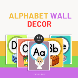 ALPHABET WALL DECOR