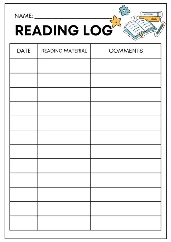 Reading Log