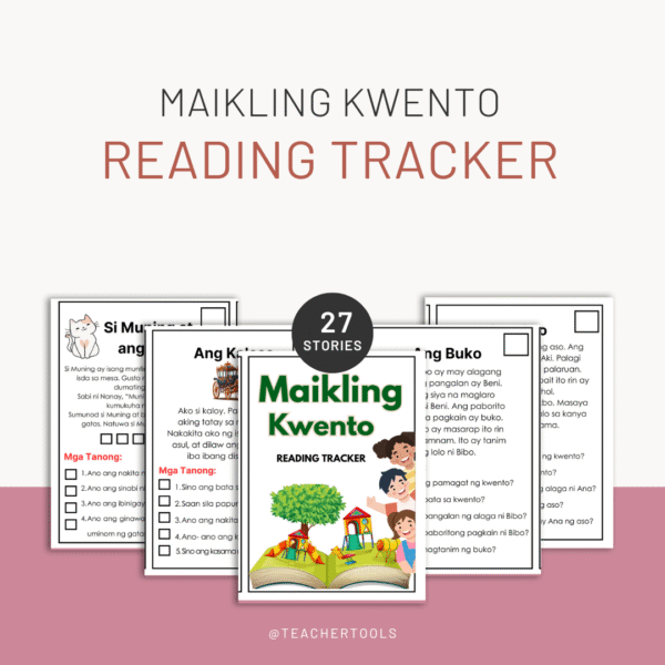 Maikling Kwento (Reading Tracker)