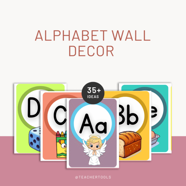 Alphabet Wall Decor
