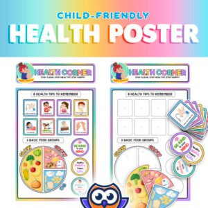 HEALTH POSTER - DepEd Essential Posters - Child-friendly and pleasing to the eyes (Copy)