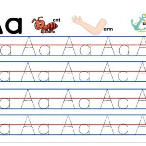 Alphabet Tracing pad