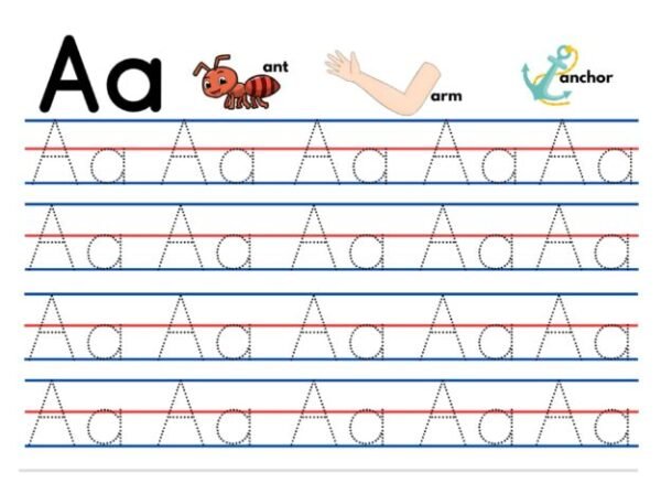 Alphabet Tracing pad