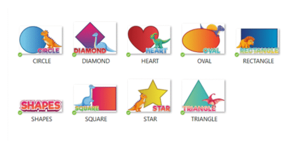 DINO SHAPES