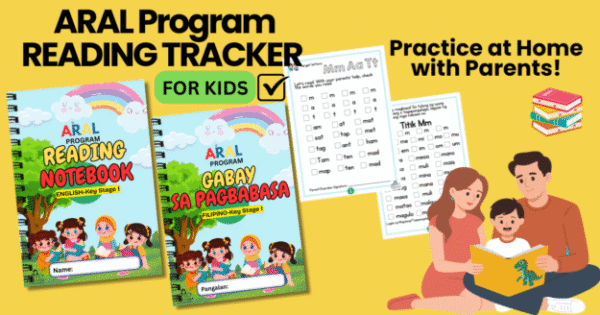 ARAL Reading Notebook/Tracker – Gabay sa Pagbabasa