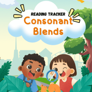 Reading Tracker Consonant Blends