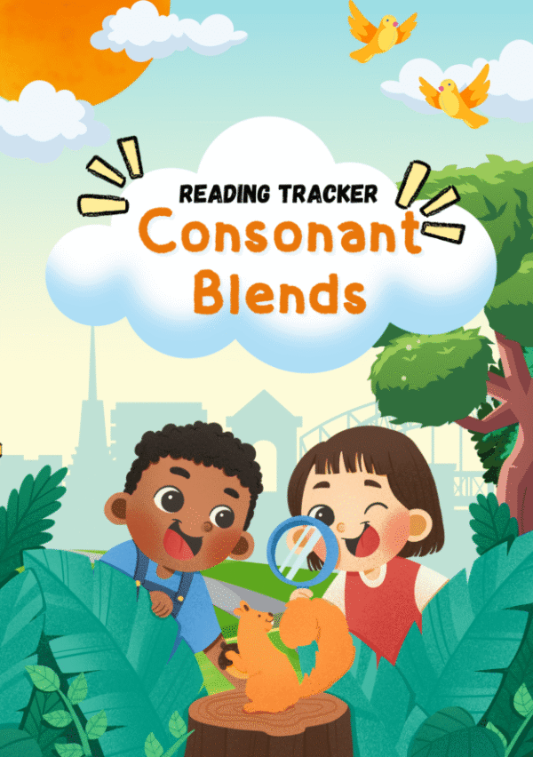 Reading Tracker Consonant Blends
