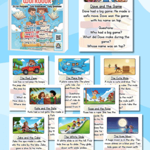 Long Vowel Sounds Reading Workbook