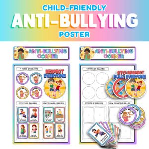 ANTI-BULLYING POSTER - DepEd Essential Posters - Child-friendly and pleasing to the eyes