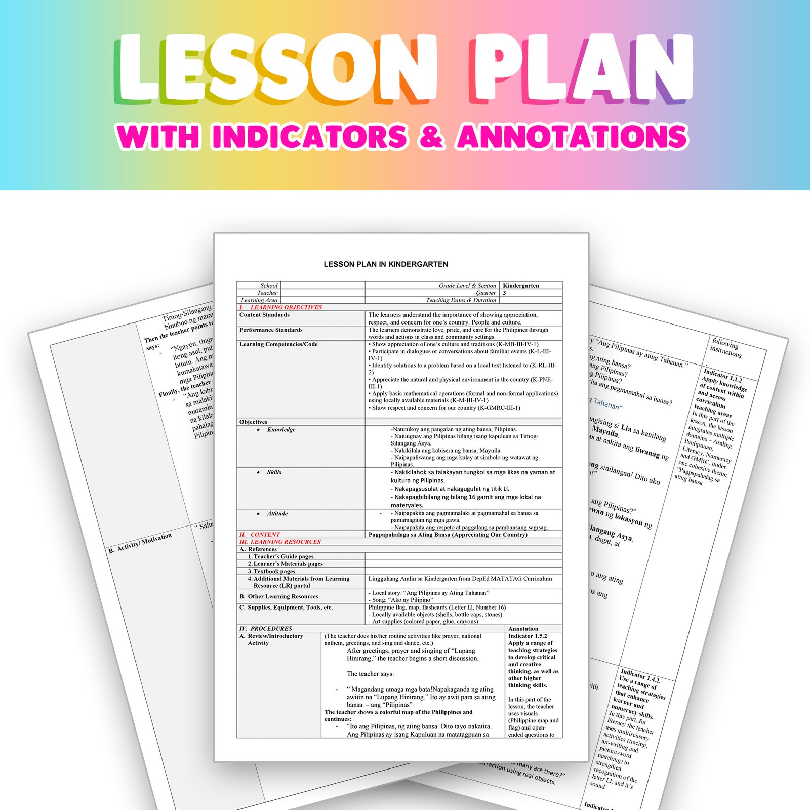 CLASSROOM OBSERVATION Package – Quarter 3 Week 1 – Complete set - Image 6