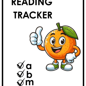 Reading Tracker for Kindergarten