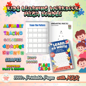 Kids Learning Workbook Mega Bundle