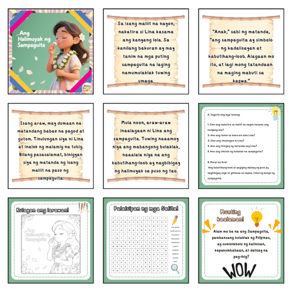 Pambansang Sagisag (15Short Stories & Activities) - Image 4