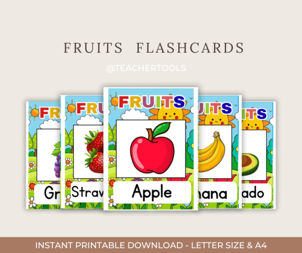 Fruits Flashcards
