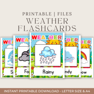 Weather Flashcards