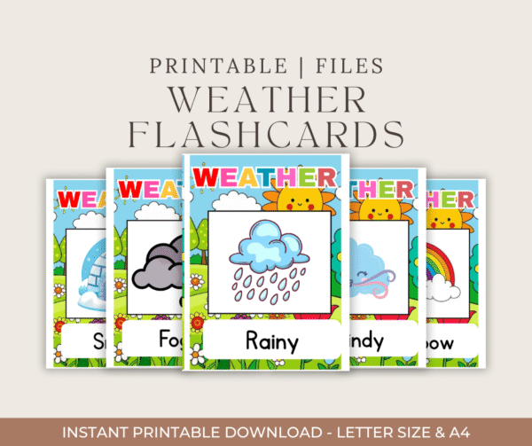 Weather Flashcards
