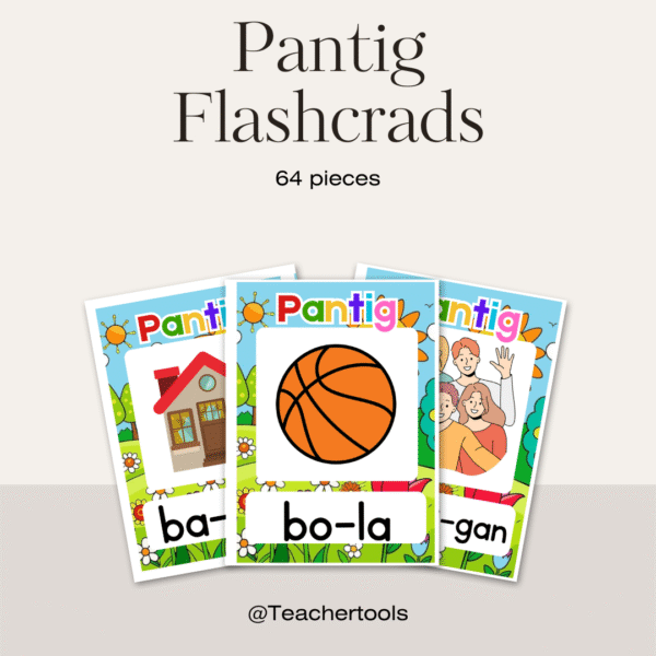 Pantig Colorful Flashcards