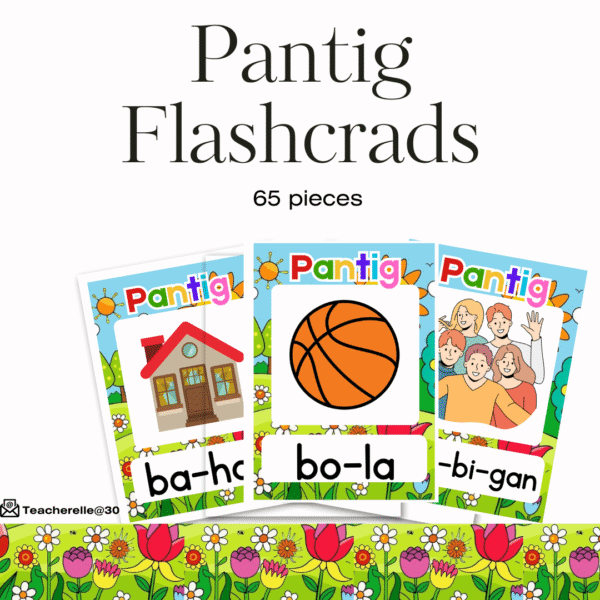 Pantig flashcard