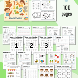 Numbers Worksheets (100pages)