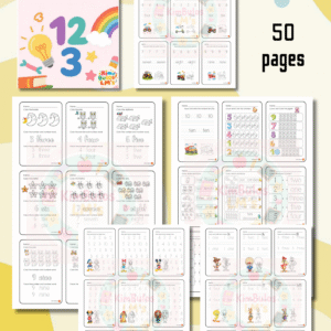 Numbers Worksheets (50pages)