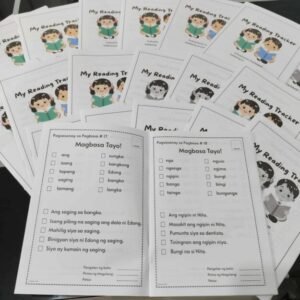 Reading Tracker Marungko Based BOOKLET TYPE
