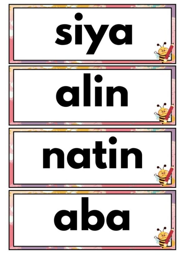 TALASALITAAN FLASHCARDS