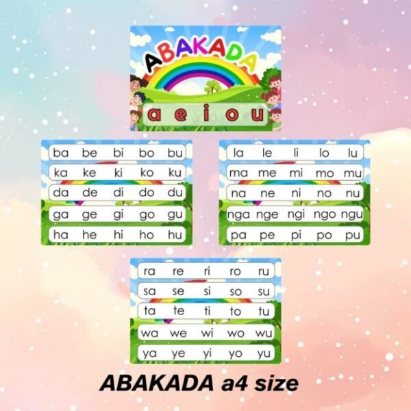 ABAKADA WALL HANGING CHART