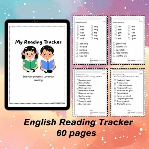 ENGLISH READING TRACKER