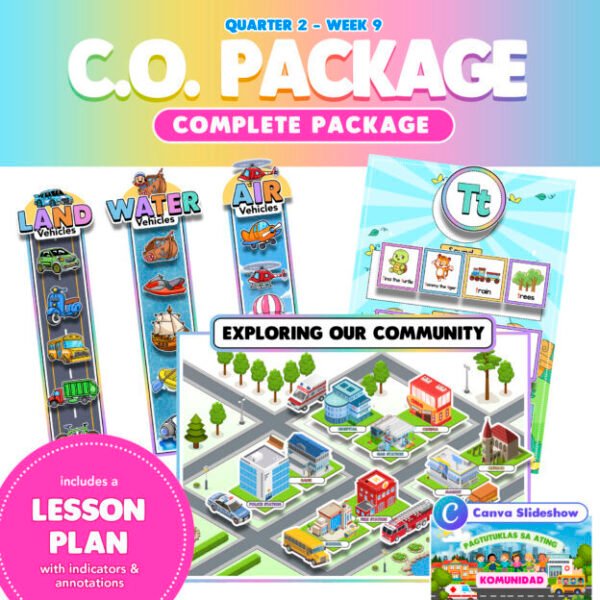CLASSROOM OBSERVATION Package – Quarter 2 Week 9 – Complete set