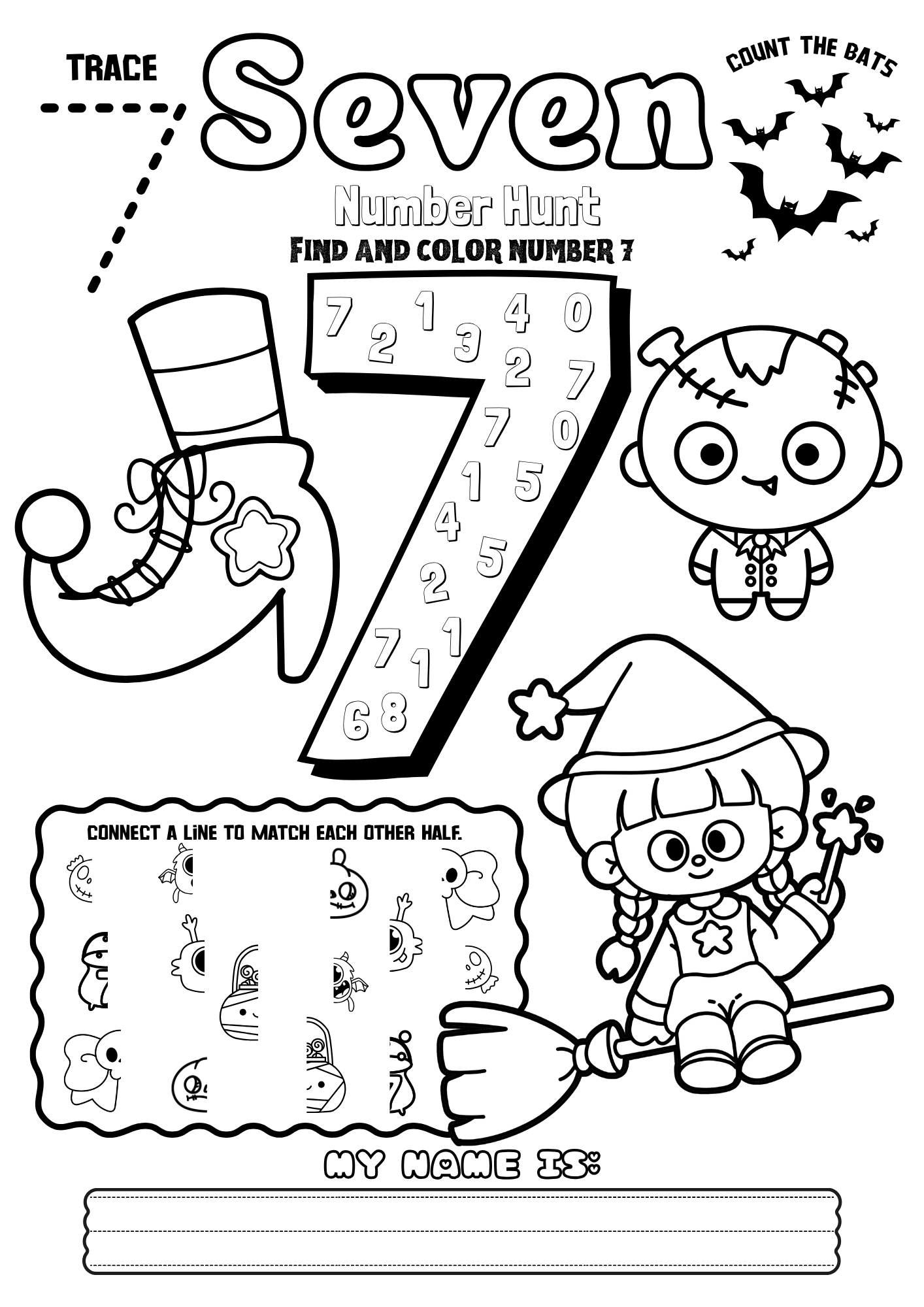 Math Activity Page (FREE Printable) - Image 4