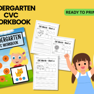 Kindergarten CVC Workbook