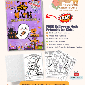 Math Activity Page (FREE Printable)