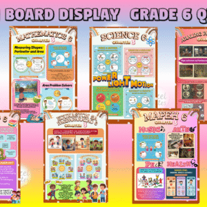 Quarter 3 Bulletin Board Display Grade 6