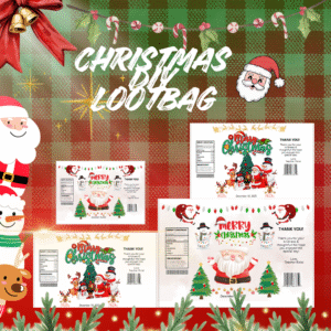 Christmas diy lootbag