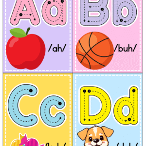 Alphabet Learning Wall (ENGLISH)