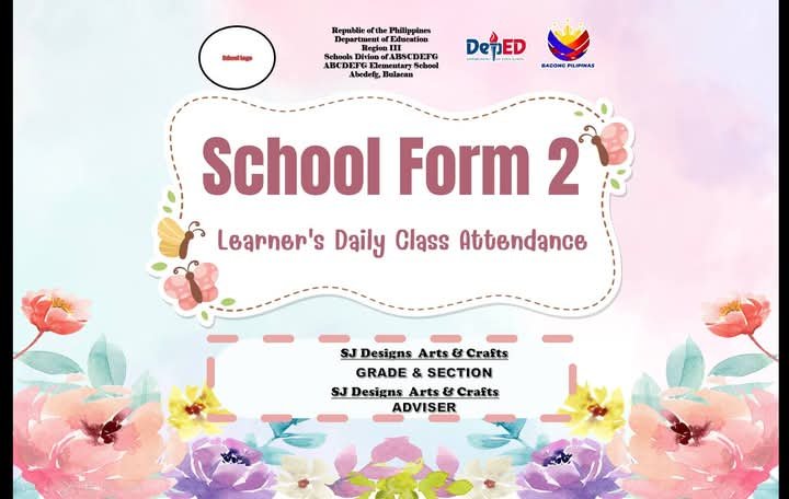 SCHOOL FORMS COVER TEMPLATE - Image 4
