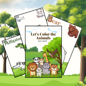 Coloring. Animals alphabet