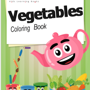 Vegetables Coloring Book