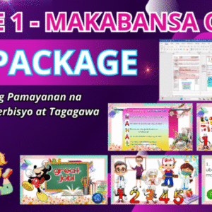 CLASSROOM OBSERVATION PACKAGE FOR GRADE 1, MAKABANSA NA NAGBIBIGAY NG SERBISYO AT TAGAGAWA NG PRODUKTO Q4-W5, MGA KASAPI NG PAMAYANAN