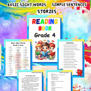 Workbook in English for Grade 4 level