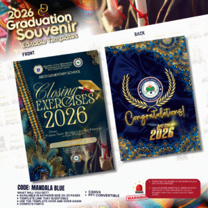 Graduation Souvenir 2026-MANDALA BLUE