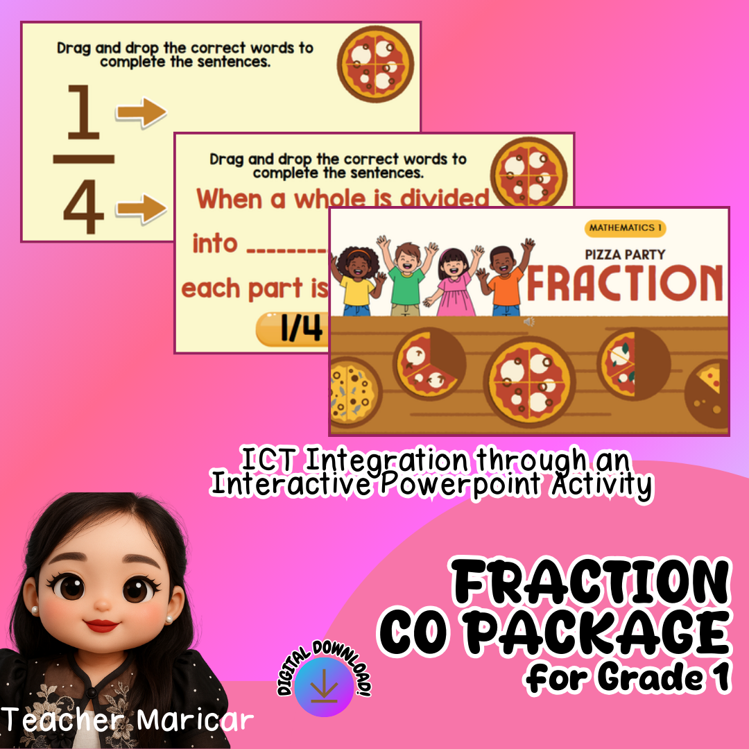 CLASSROOM OBSERVATION PACKAGE ON FRACTION - GRADE 1
