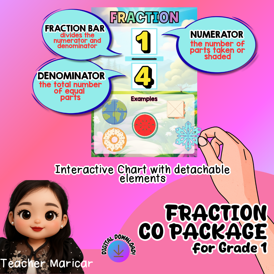 CLASSROOM OBSERVATION PACKAGE ON FRACTION - GRADE 1 - Image 4