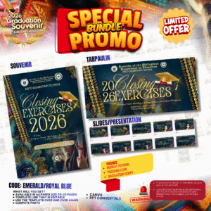 Graduation Souvenir 2026-MANDALA BLUE BUNDLE