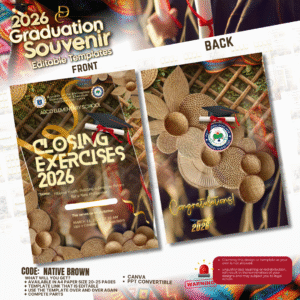 Graduation Souvenir 2026-NATIVE BROWN